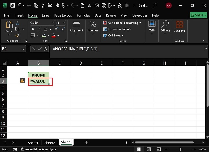 NORM.INV Function10