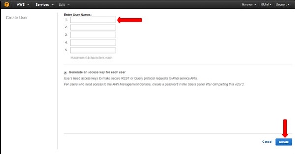 Create User