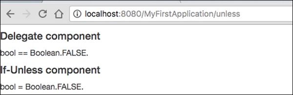 Delegate Component