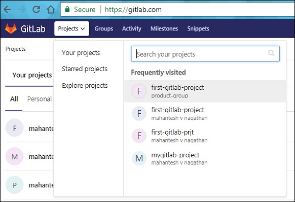 GitLab Usage of CI