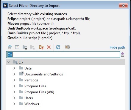Importing Existing Project