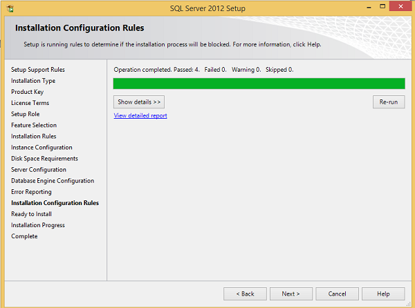 Installation Configuration