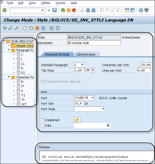 Header Data