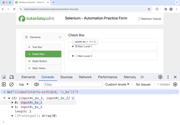 Selenium XPath 5