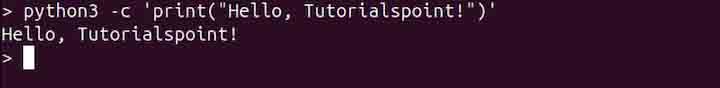 python Command in Linux2