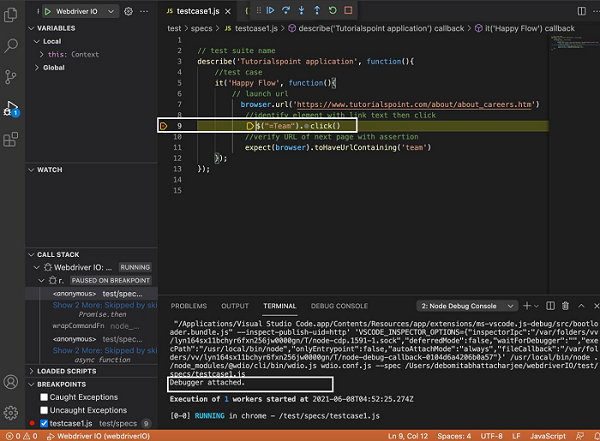 Debugger Mode